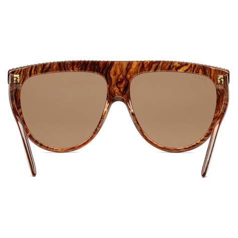 gucci occhiali da sole aviator in acetato con clip lenti|Gucci Livermore Outlet.